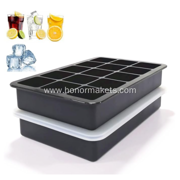 Silicone 15 Square Ice Trays